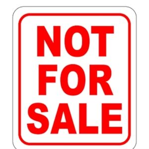 Not for sale Rather be Thrifting Cosmetic / Canvas Bag NEW in package